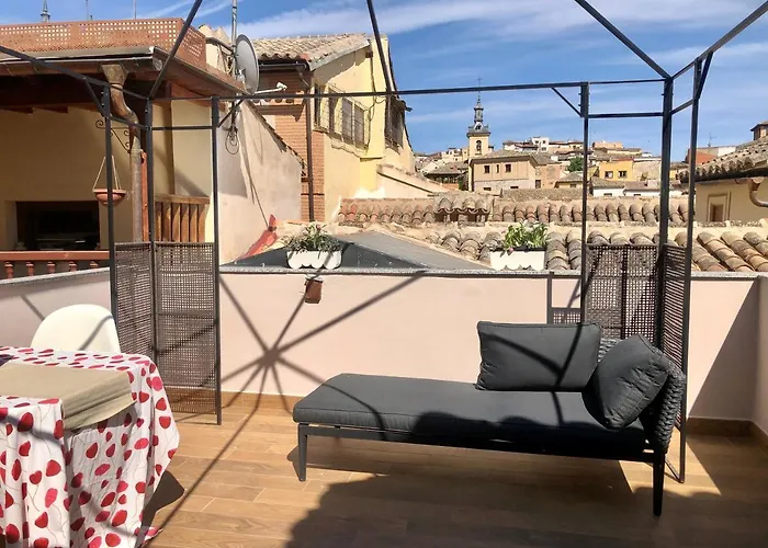 Canónigo - Terraza Con Vistas Apartamento Toledo